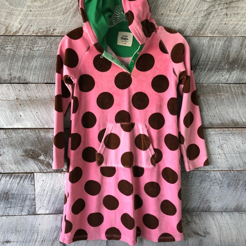 Mini Boden Velour Dress